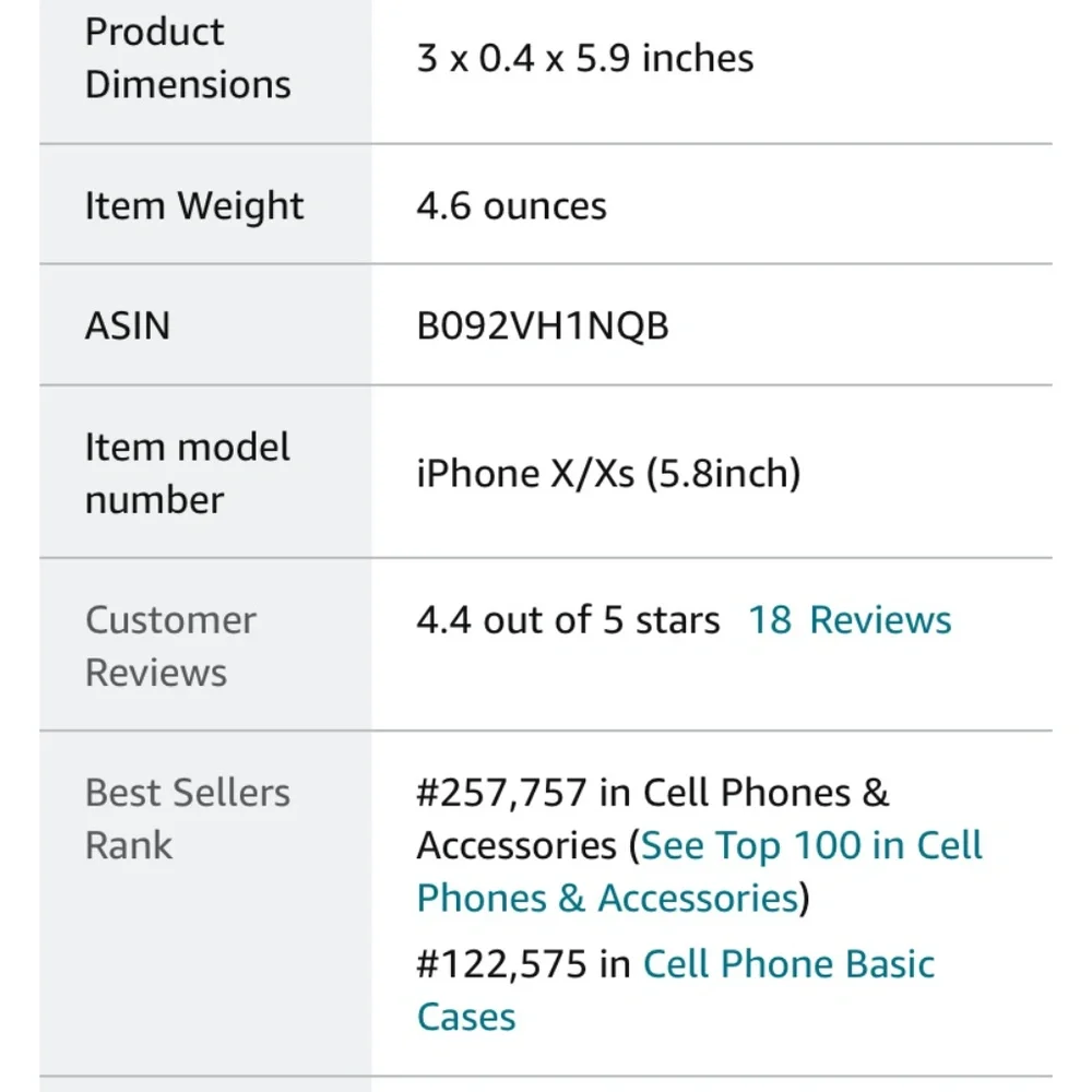 Mirror iPhone case‎ for iPhone X/10. New in box retail 25